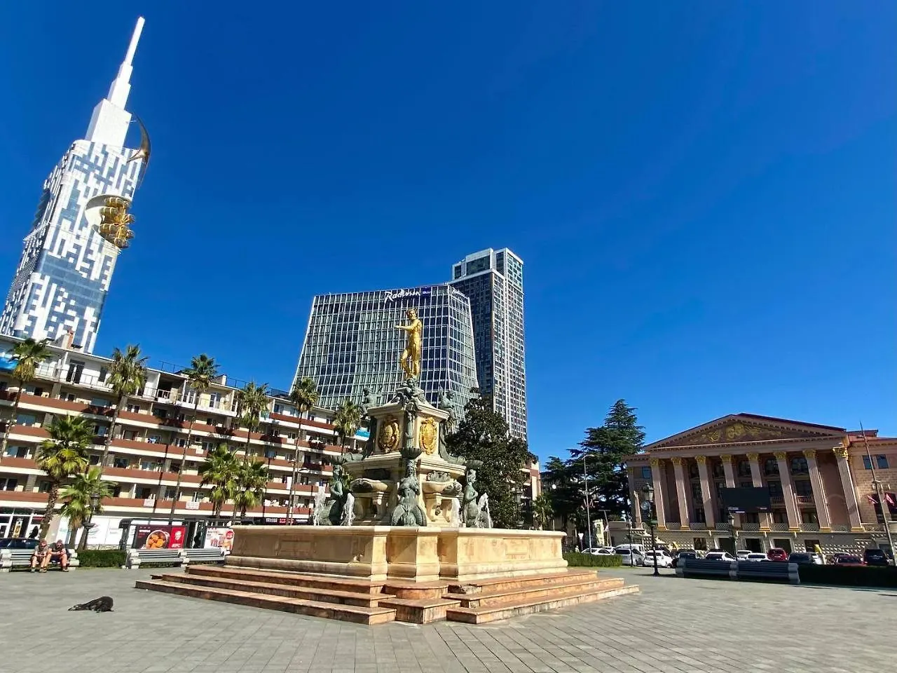 Three-Room Apartment In The Center Of Batumi, 100 Meters From The Sea, Porta Tower 0*, باتومي