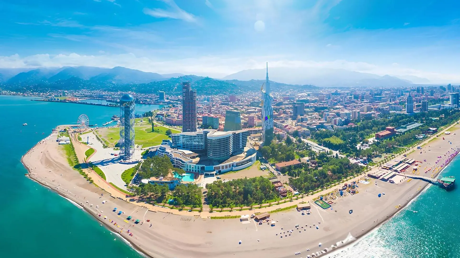 Three-Room Apartment In The Center Of Batumi, 100 Meters From The Sea, Porta Tower Georgia